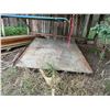 Image 4 : SELLING OFF SITE: 8' Utility trailer. For more info PH Mel (780) 446-8197. Address: 60110 RR 140 Vil