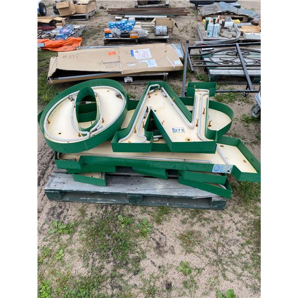 MONTANA Neon sign, 30" H