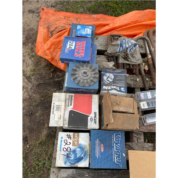 Mack wheel seals, U-Joint, U-Bolts, wipers
