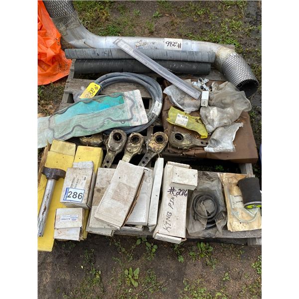 One pallet of Mack Parts