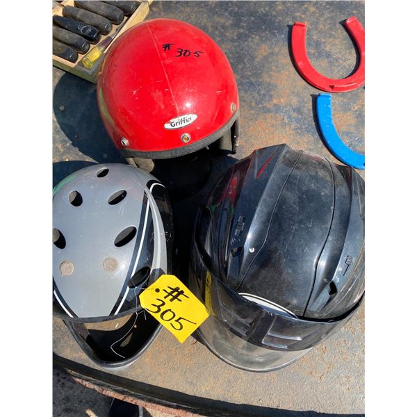 3- Helmets