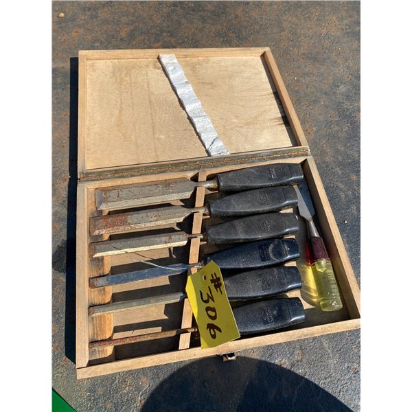 Sandvik wood chisels