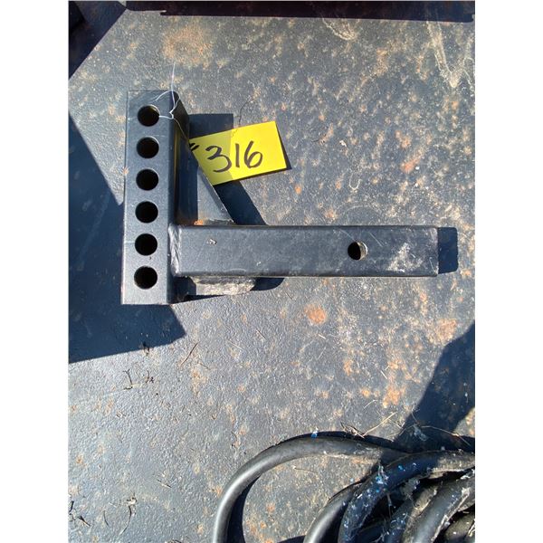 New Solid adjustable hitch