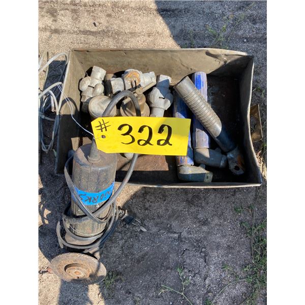 Hose fittings, regulator, stingers & grinder