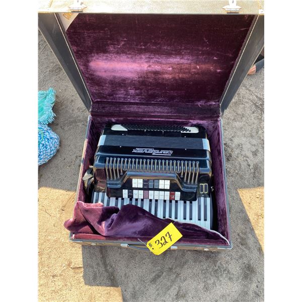 Cordovox, top of the line Accordion. If you buy it & are not happy with the condition, you don't hav