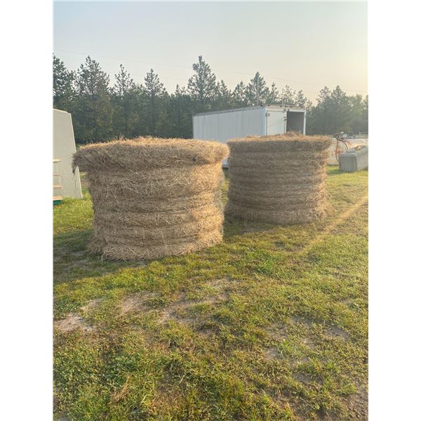 (so much each x 2) 2- Approx. 1400 lb. Bales