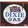 Image 2 : Dixie Gas Huge Lighted Gas Station Sign NOS