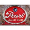 Image 2 : Pearl Lager Beer Porcelain Lighted Motion Sign