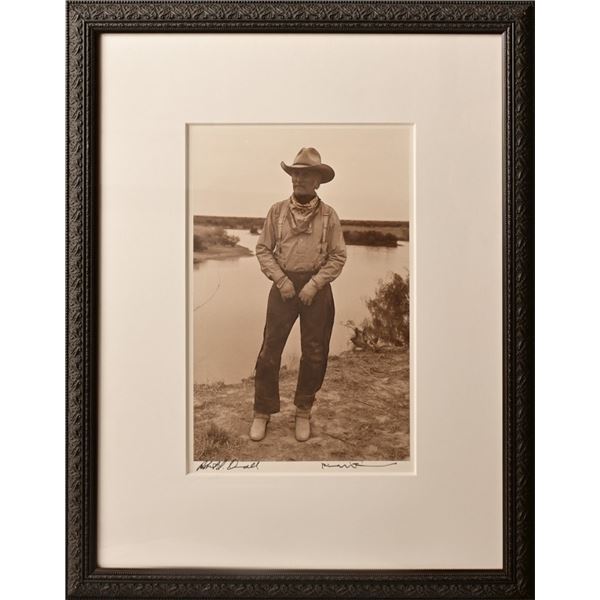 Robert Duvall Signed Lonesome Dove Print