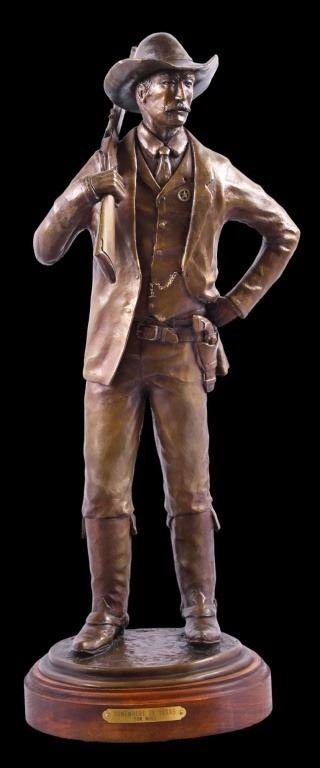Texas Ranger Bronze by Tom Moss