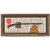 Image 1 : Lone Star Beer Antique Gun Series Sign