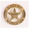 Image 2 : Governor Bush & Texas Rangers 1997 Print & Badge