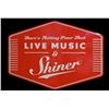 Image 1 : Shiner Beer Live Music Tin Sign