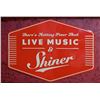 Image 2 : Shiner Beer Live Music Tin Sign