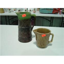 POTTERY PITCHERS