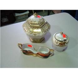 COVERED JAR AND SPOONER