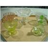 Image 1 : COLORED GLASS DISHES