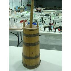 BUTTER CHURN, WOODEN