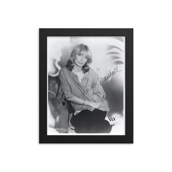 Penny Marshall signed photo  framed reprint