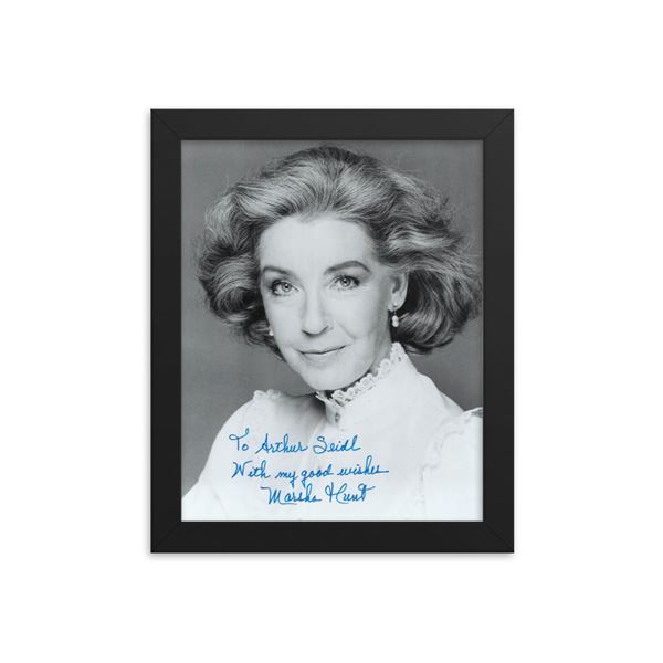 Blacklisted Actress Marsha Hunt signed REPRINT