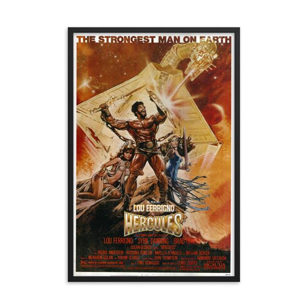 Hercules 1983 REPRINT movie poster REPRINT