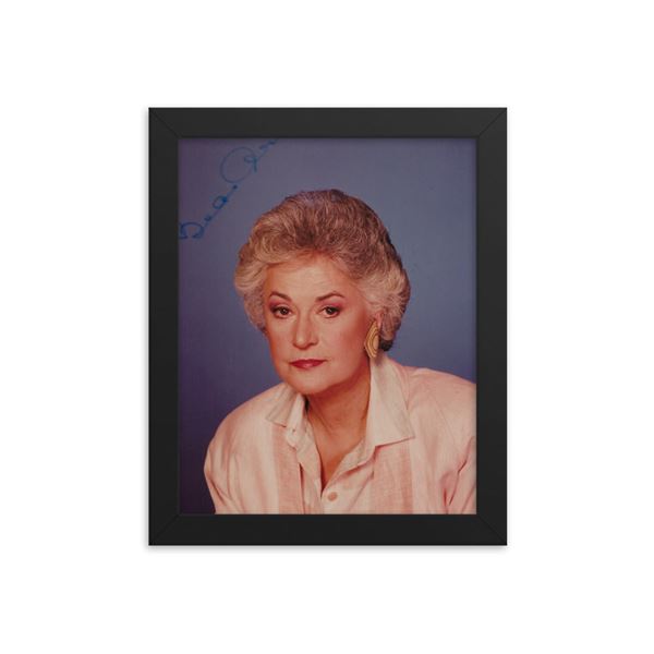 Bea Arthur Signed Photo framed reprint