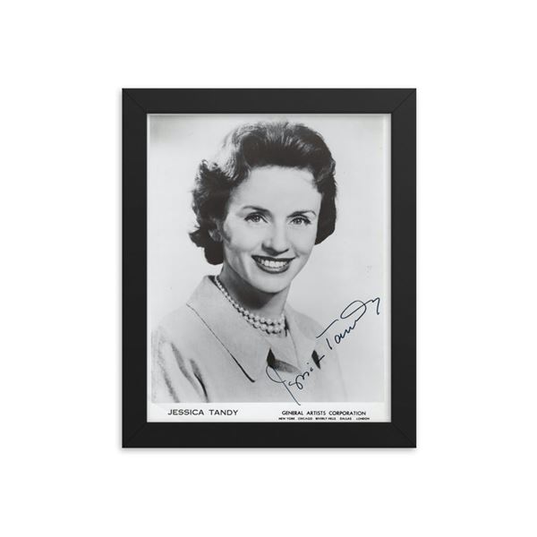 Jessica Tandy Signed Photo  framed reprint