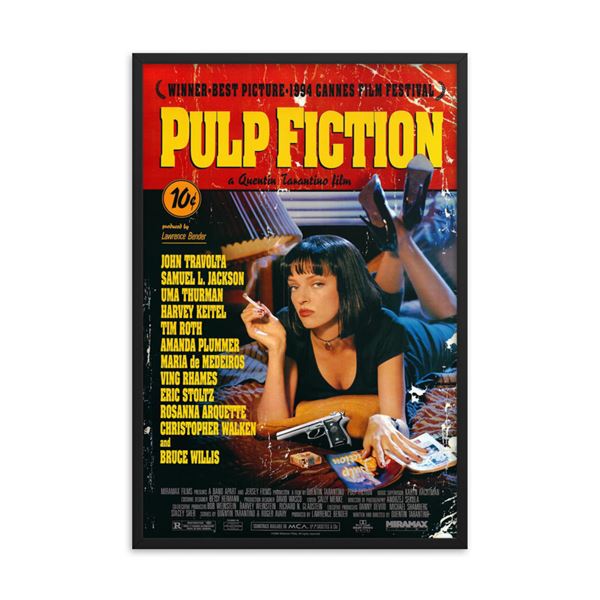 Pulp Fiction 1994 REPRINT movie poster REPRINT