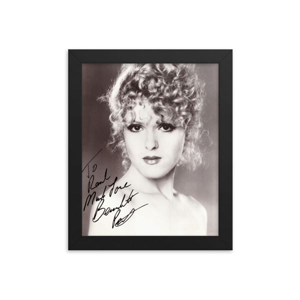 Bernadette Peters signed photo REPRINT