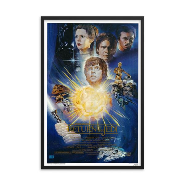 Return of the Jedi 1985R REPRINT   poster REPRINT