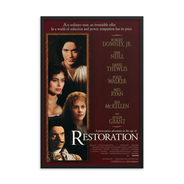 Restoration 1995 REPRINT movie poster REPRINT