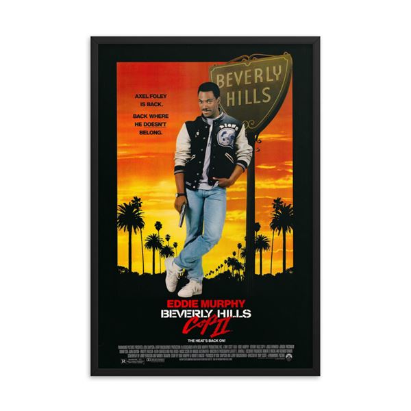 Beverly Hills Cop II 1987 REPRINT   poster REPRINT