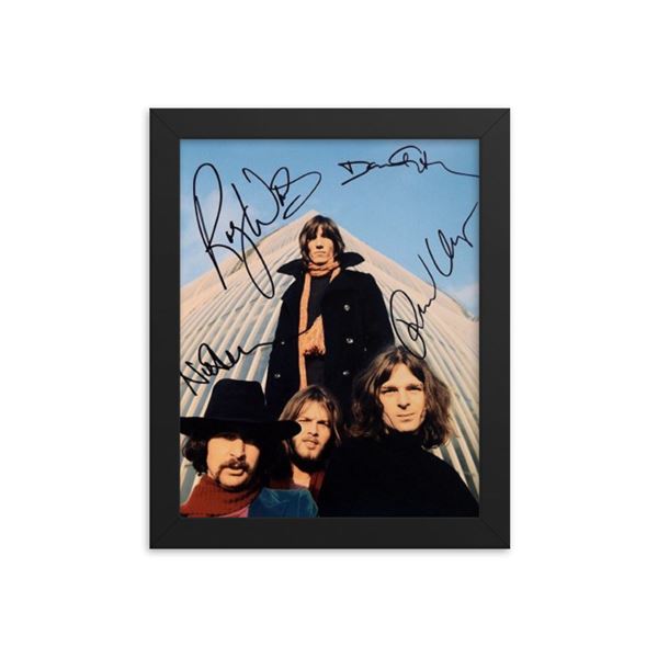 Pink Floyd signed promo photo framed reprint