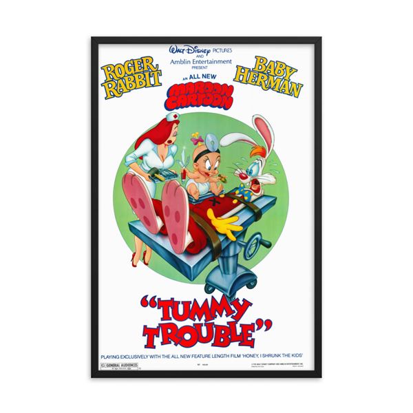 Tummy Trouble Roger Rabbit 1989 REPRINT