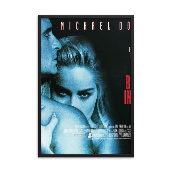 Basic Instinct 1992 REPRINT poster REPRINT