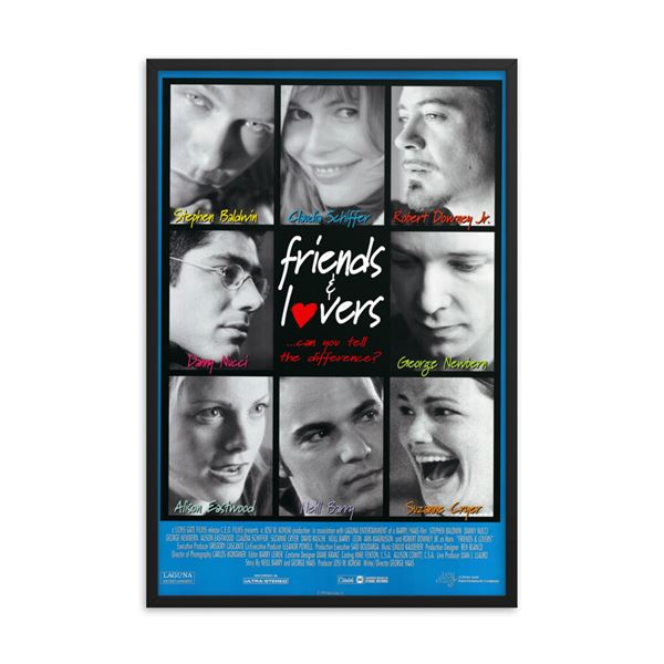 Friends & Lovers 1999 REPRINT movie poster REPRINT