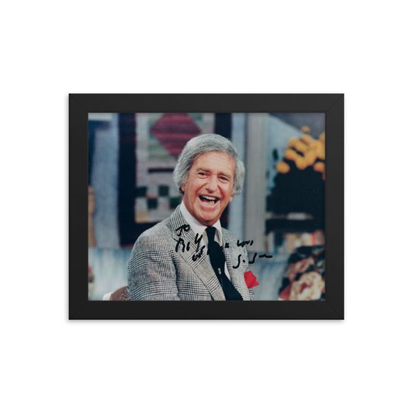 Soupy Sales signed photo  framed reprint