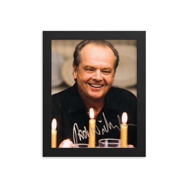Jack Nicholson signed portrait photo REPRINT