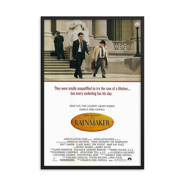 The Rainmaker 1997 REPRINT movie poster REPRINT