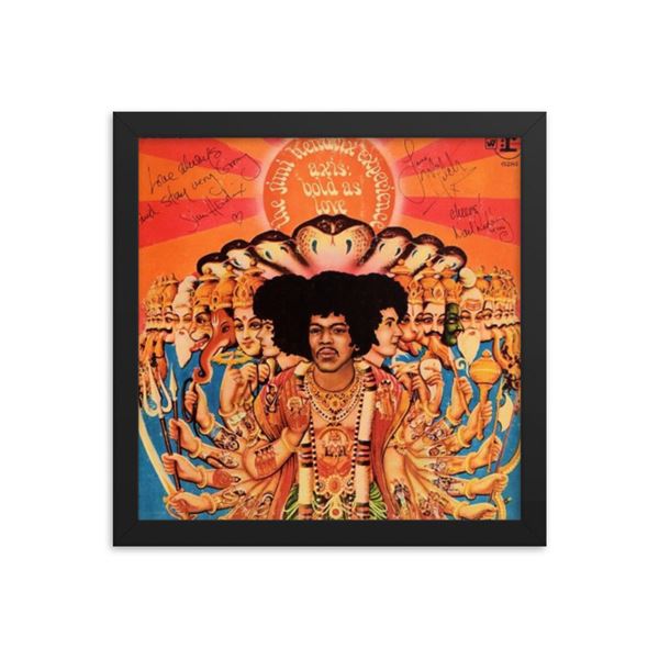 Jimi Hendrix signed album REPRINT