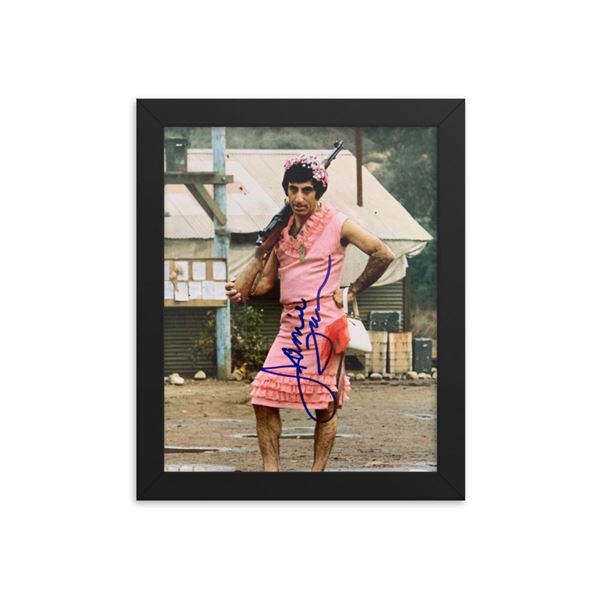 Jamie Farr MASH signed photo Framed Reprint