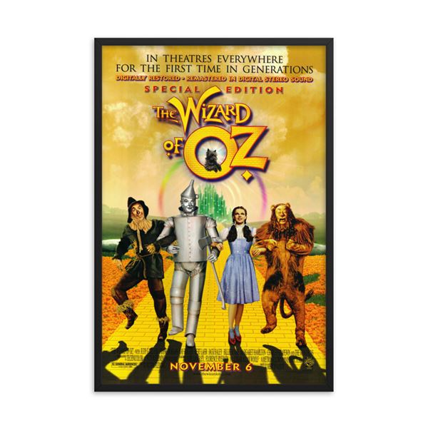 The Wizard of Oz 1998R REPRINT   poster REPRINT
