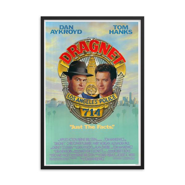 Dragnet 1987 REPRINT poster REPRINT