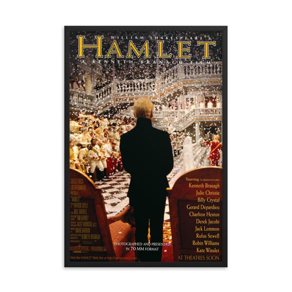 Hamlet 1996 REPRINT advance sheet poster REPRINT