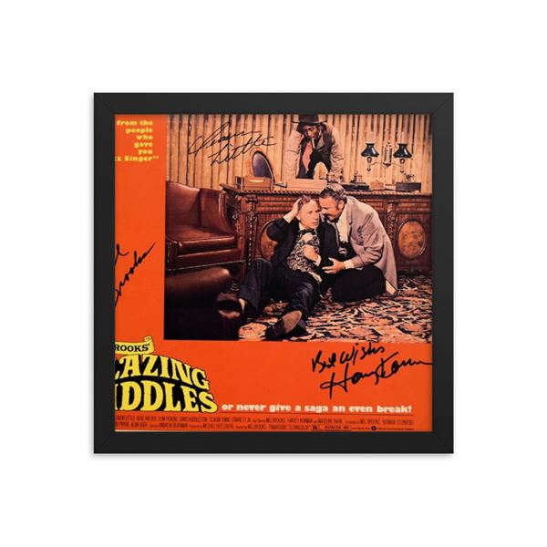 Blazing Saddles original signed lobby card REPRINT