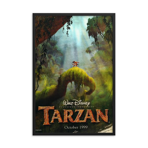 Tarzan 1999 REPRINT British quad   poster REPRINT