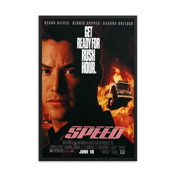 Speed 1994 REPRINT movie poster REPRINT