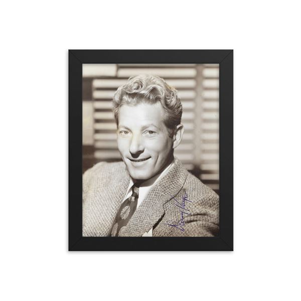 Danny Kaye signed photo Framed Reprint