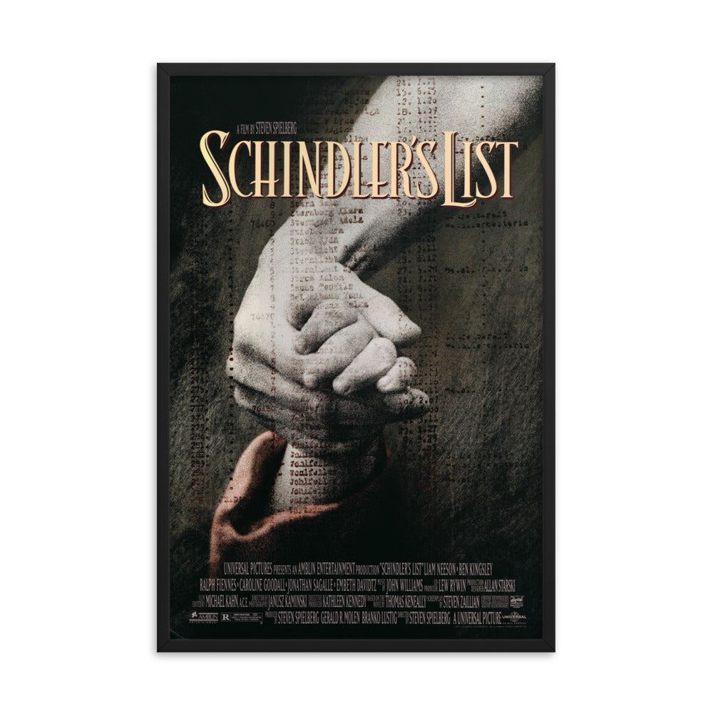 Schindler's List 1993 REPRINT movie poster REPRINT