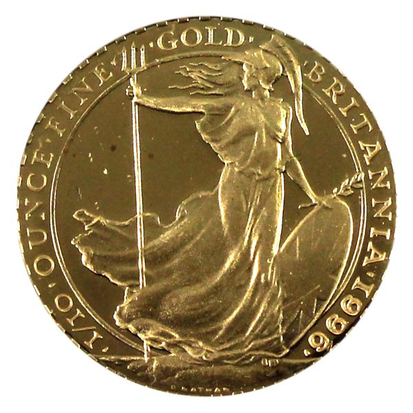 Great Britain Gold 1996 £10 1/10oz Britannia Proof Coin (Tax Exempt)